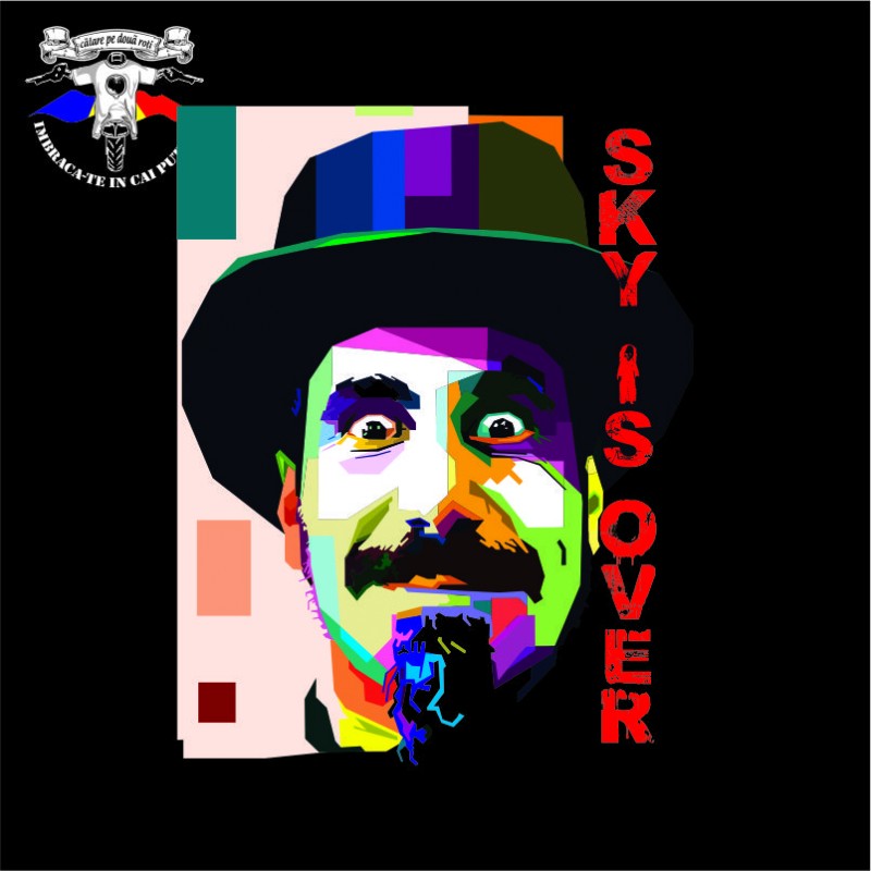 detaliu tricou Serj Tankian