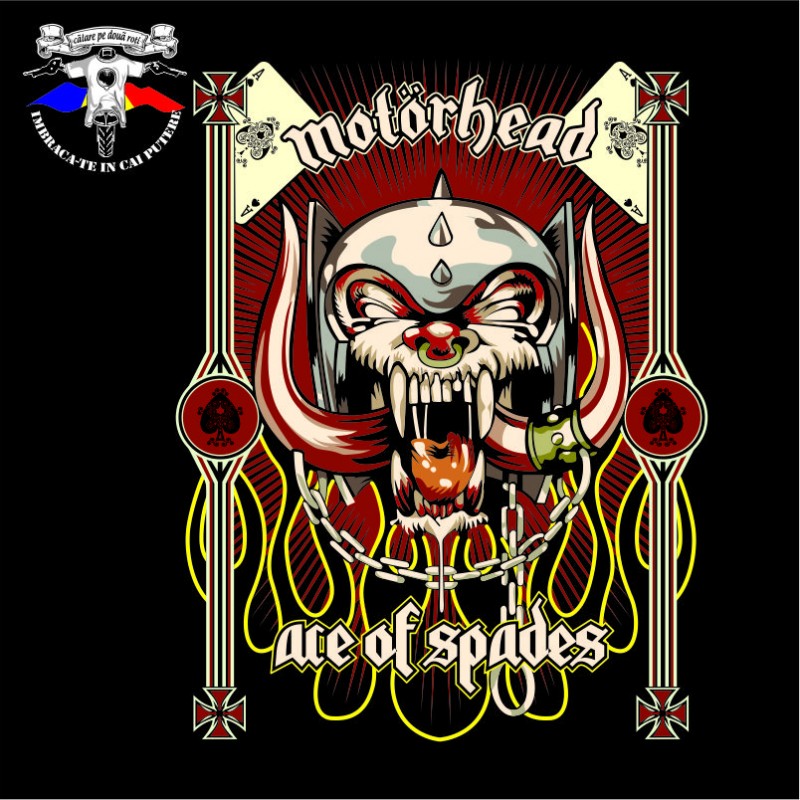 detaliu tricou Motorhead 1