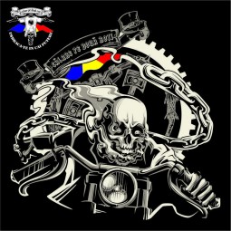 Caciula Personalizata "Skull Rider"