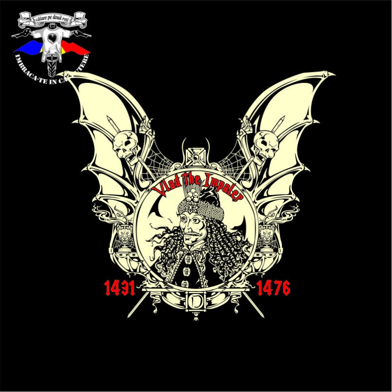 detaliu tricou vlad the impaler