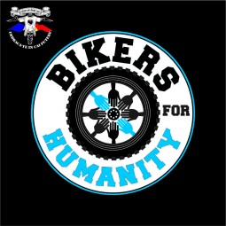 Caciula Personalizata Brodata "Bikers for Humanity"
