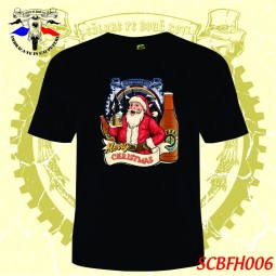 Exemplu tricou personalizat Merry Christmas Beer