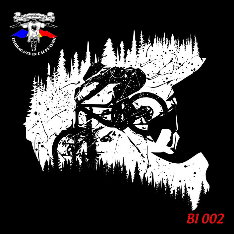tricou personalizat dtg "Mountain Bike"
