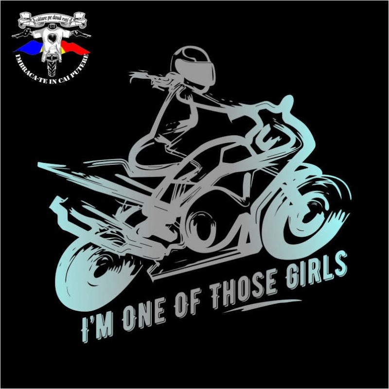 detaliu tricou I'm one of those girls 1