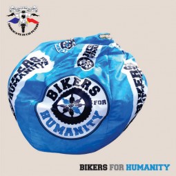 Fotoliu puf personalizat Bikers for Humanity