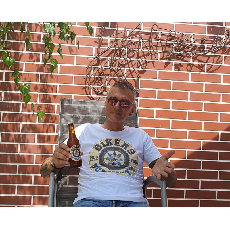 Tricou personalizat dtg Bikers for Humanity Vintage