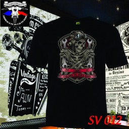 tricou negru beyond the grave