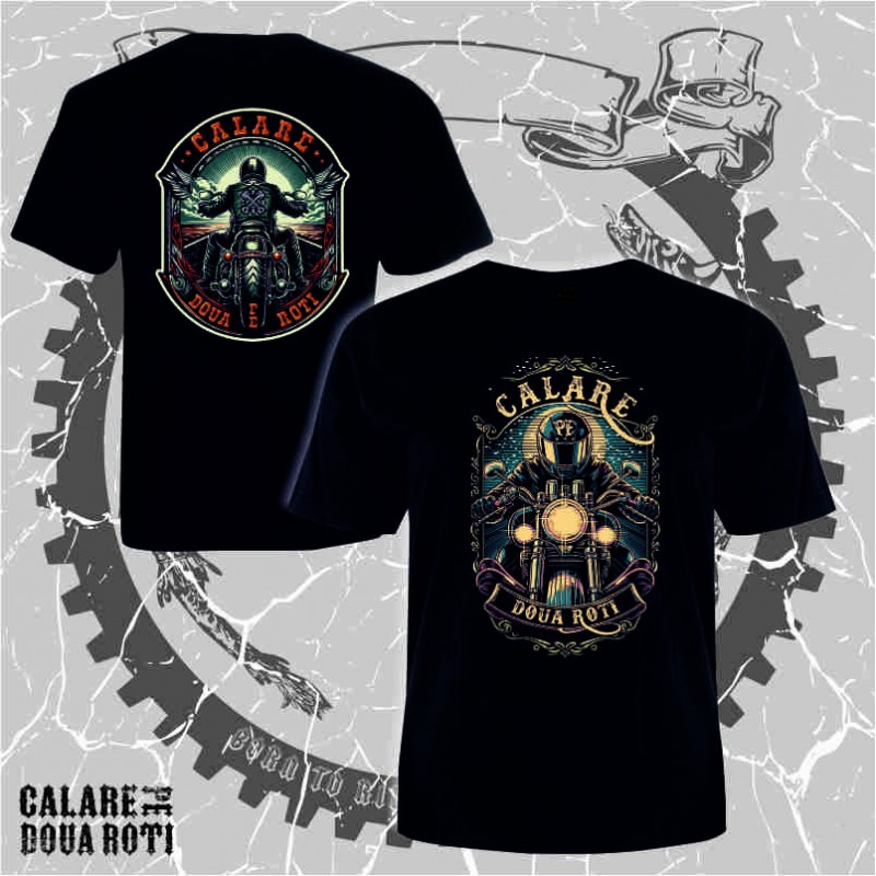 Tricou printat motocilcete calare pe doua roti