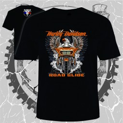 Tricou calare pe doua roti motociclete Harley Davidson